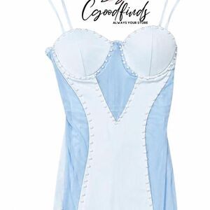 Amazon-essentials Women's Blue Dress